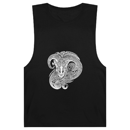 Elegant Capricorn Vintage T Tattoo Barnard Tanks