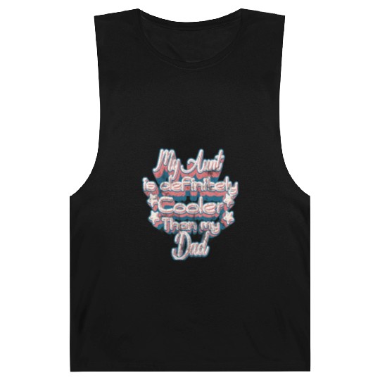 Girl & Boy, my aunt is definitely cooler than dad. Barnard Tanks