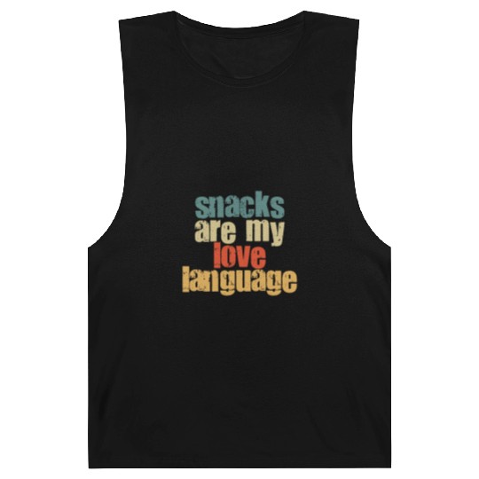 Snacks Are My Love Language Barnard Tanks