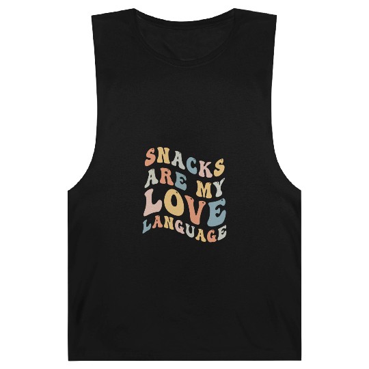 Snacks Are My Love Language Barnard Tanks