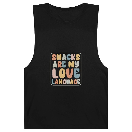 Snacks Are My Love Language Barnard Tanks