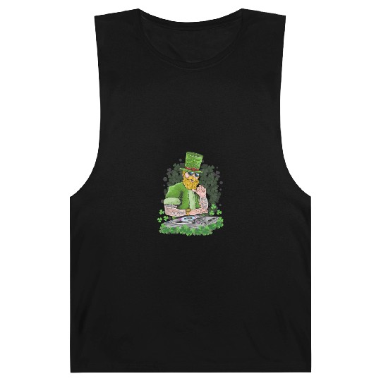 St Patricks Day DJ, Music Love, Tattoos Lucky Clov Barnard Tanks