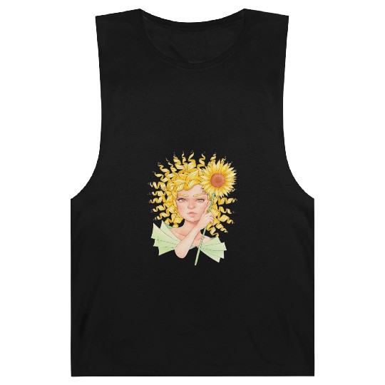 Sunflower Girl Barnard Tanks