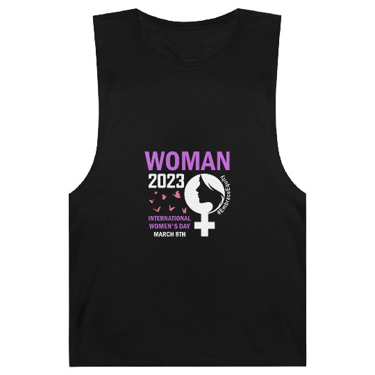 International Women's Day 2023 Embrace Equity Barnard Tanks