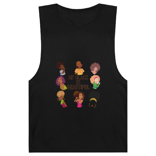 My Black Is Beautiful Barnard Tanks