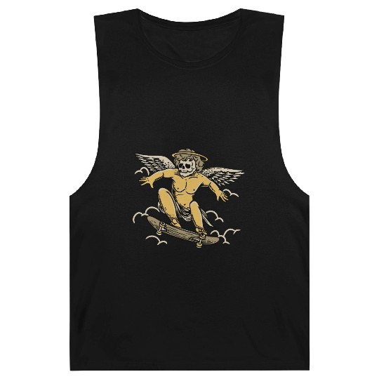 Cupid Skateboard Barnard Tanks