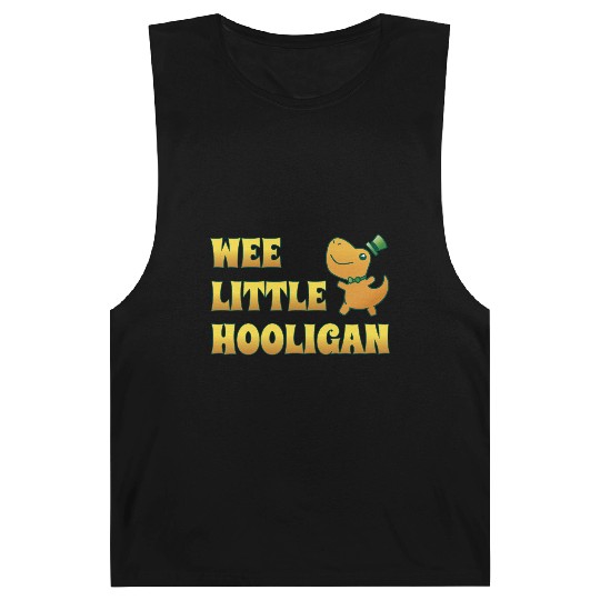 Wee Lil Hooligan Kids St Patrick s Day Boys Girl Barnard Tanks
