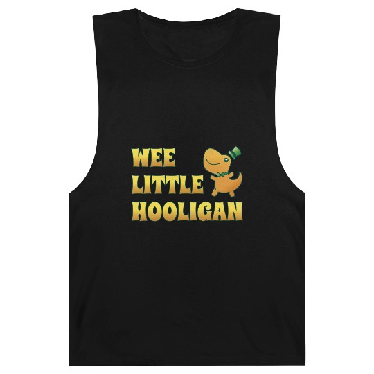 Wee Lil Hooligan Kids St Patrick s Day Boys Girl Barnard Tanks