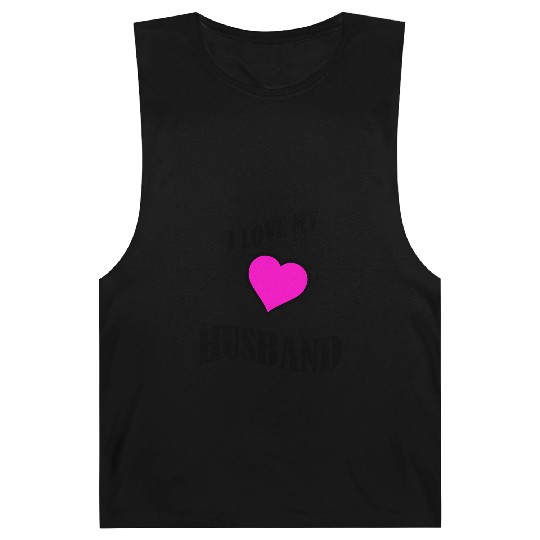 i love my husband Barnard Tanks