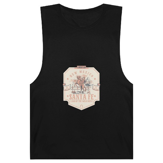 santa fe new mexico wild west town Barnard Tanks