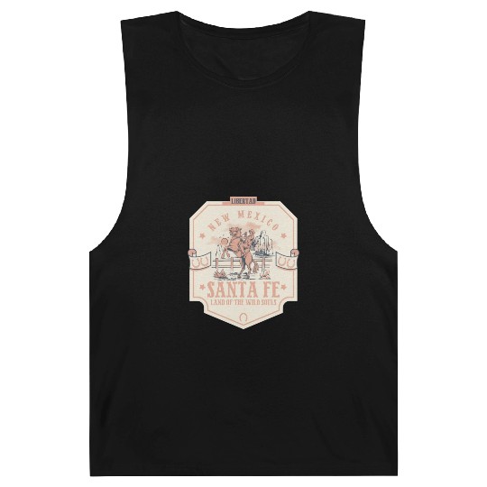 santa fe new mexico wild west town Barnard Tanks