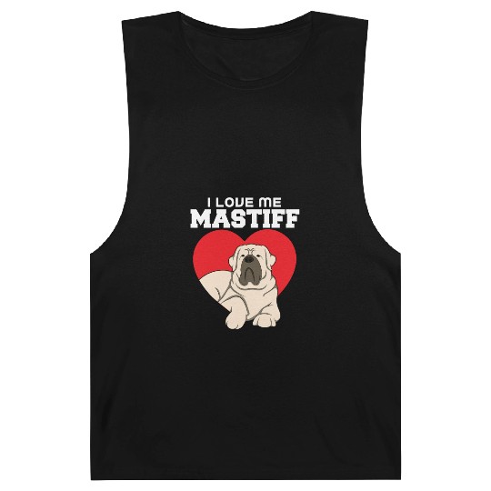 I Love Me Mastiff Barnard Tanks