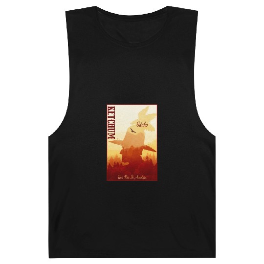 Ketchum Idaho wild west town Barnard Tanks