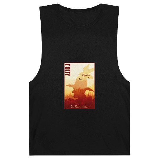 Cody Wyoming wild west town Barnard Tanks