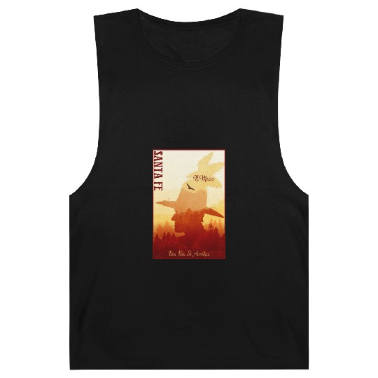 Santa Fe New Mexico wild west town Barnard Tanks