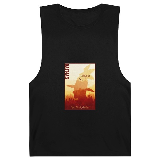 Oatman Arizonna wild west town Barnard Tanks