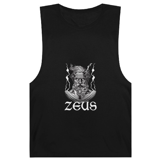 Zeus God Lightning Greek Mythology Barnard Tanks