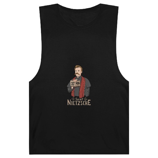 Saint Nietzsche Design for a Philosophy Student Barnard Tanks