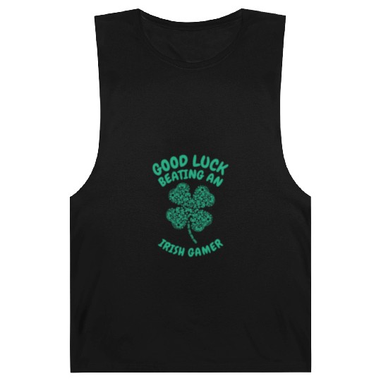 St. Patrick's Day Gaming Shamrock Gamer Video Barnard Tanks