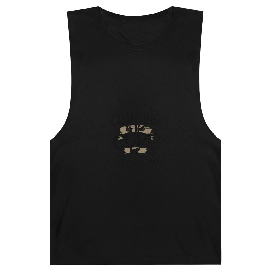 Crafter Gift Cats are the Cure for Everything Barnard Tanks