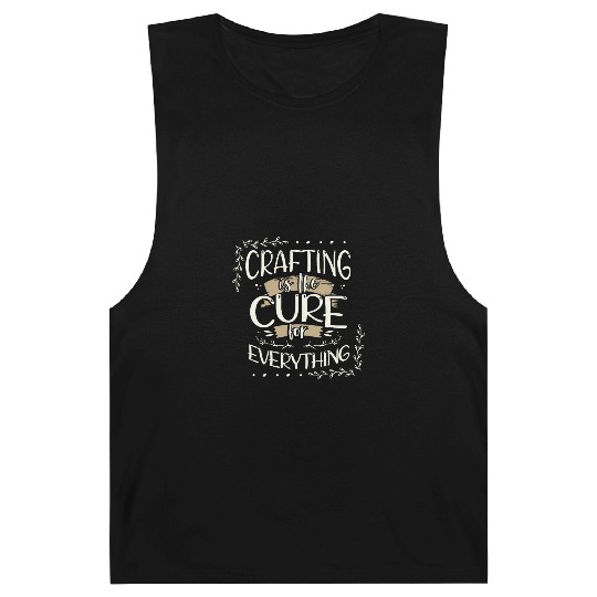 Crafter Gift Cats are the Cure for Everything Barnard Tanks