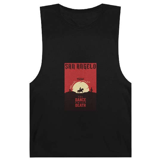 San Angelo Texas wild west town Barnard Tanks