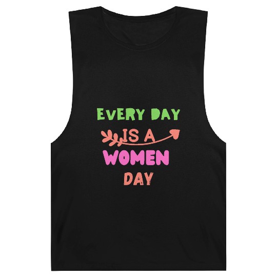 Embrace Equity Happy Women's DaY Barnard Tanks