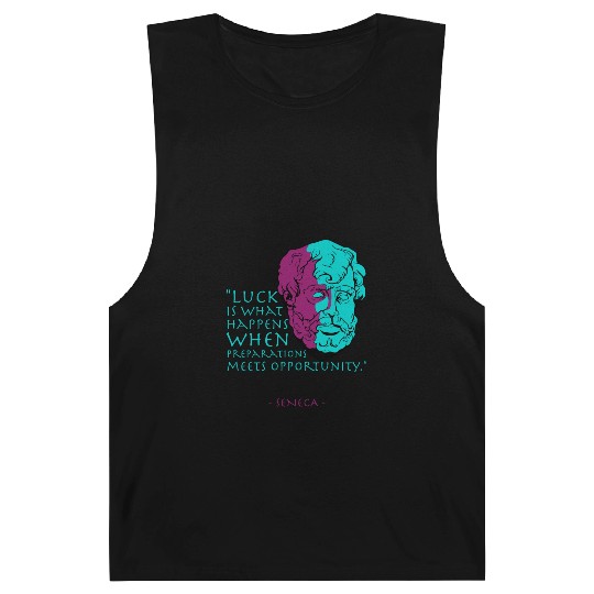 Seneca Stoic Philosophy Quote, Luck Barnard Tanks