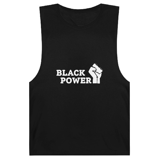 Black Power Barnard Tanks