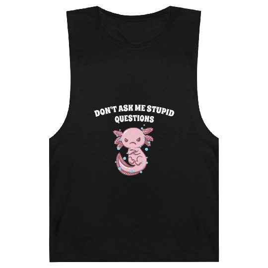 Dont Ask Me Stupid Questions Funny Sarcastic Humor Barnard Tanks