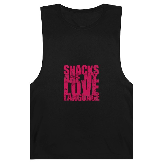 Snacks Are My Love Language Barnard Tanks