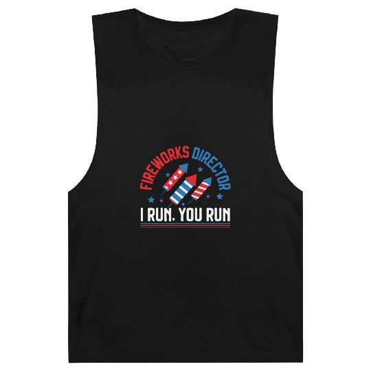 Patriotic America USA Flag 4th Of July American Barnard Tanks
