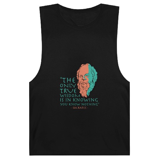 Socrates Stoic Philosophy Quote Barnard Tanks