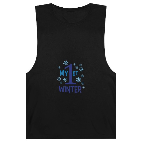 My 1st WINTER Snowflakes Barnard Tanks