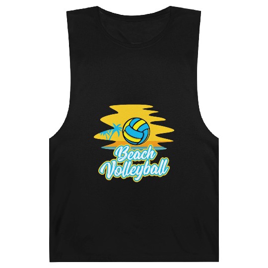 Volleyball Sport Lover Beach Volleyball Player Barnard Tanks