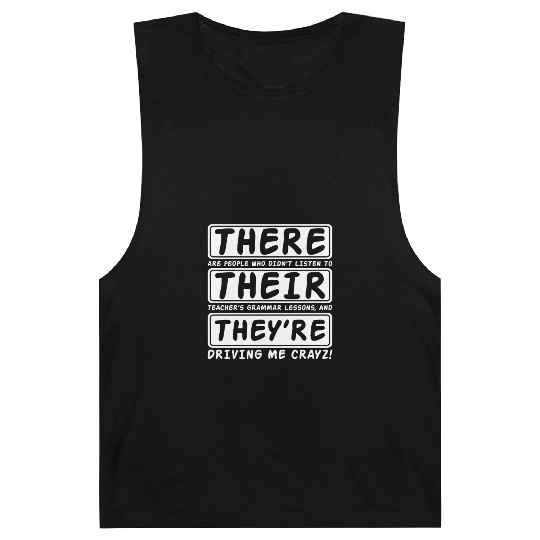 Typography Barnard Tanks design. Funny Barnard Tanks.