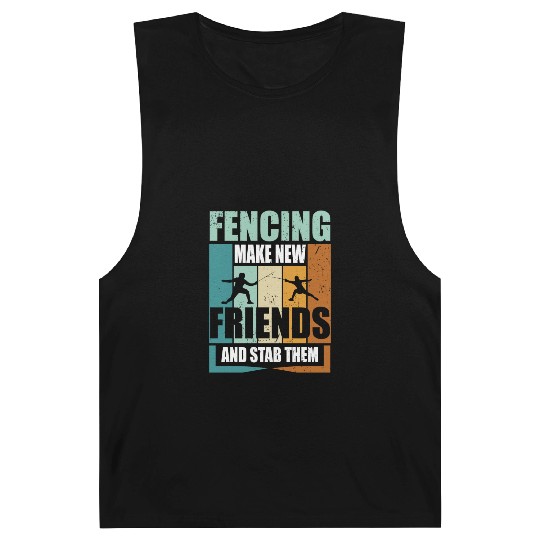 Funny Fencing Make New Friends And Stab Them Barnard Tanks