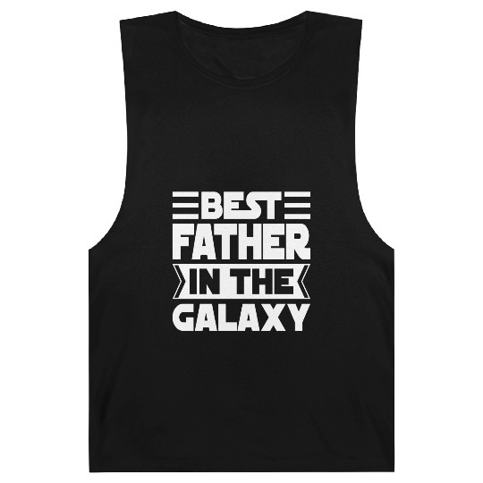Best Father in The Galaxy Cool Barnard Tanks