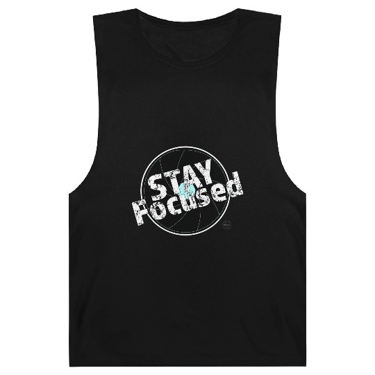 Stay Focused Photography Merch Barnard Tanks