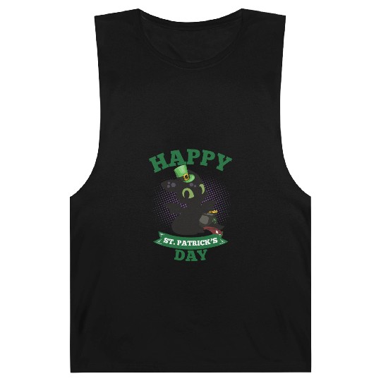 Happy St Patricks Day Toothless Barnard Tanks