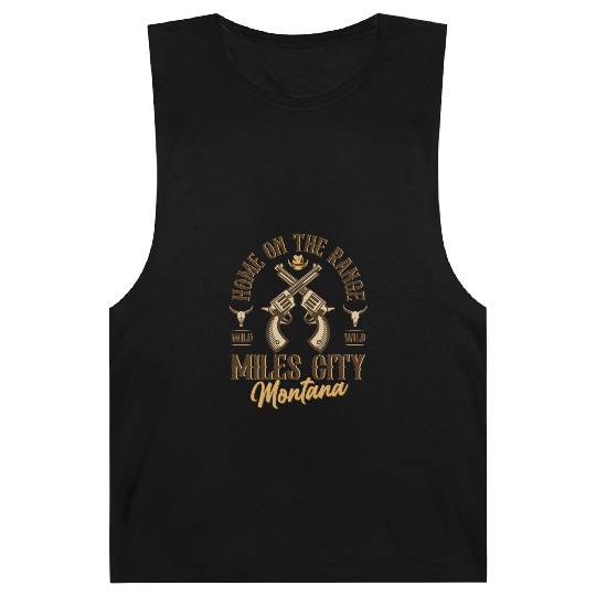 Miles City Montana wild west town Barnard Tanks