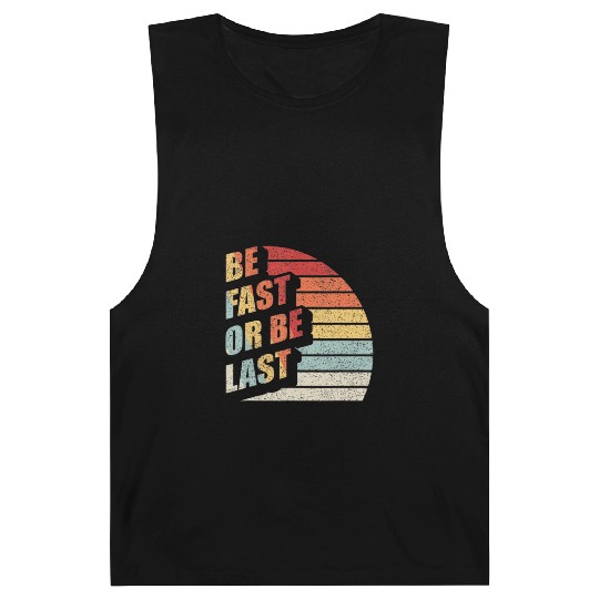Fast Car Quote Drag Racing Gift Vintage Retro Rac Barnard Tanks
