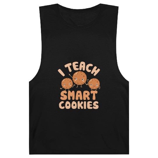 I Teach Smart Cookies Preschool Teacher Barnard Tanks