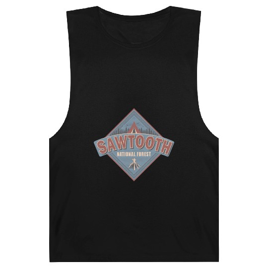 Sawtooth National Forest Idaho Vintage US Camping Barnard Tanks