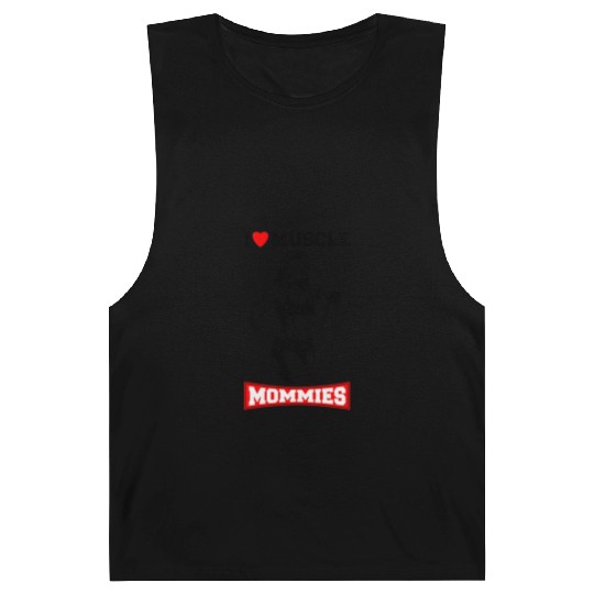 I LOVE MUSCLE MOMMIES Barnard Tanks