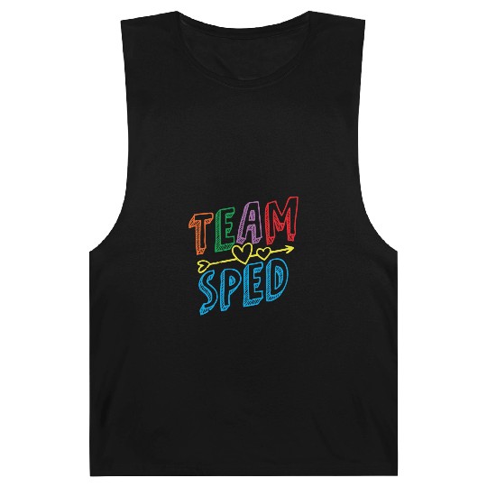 Team Sped Awareness Special Education Teacher Barnard Tanks