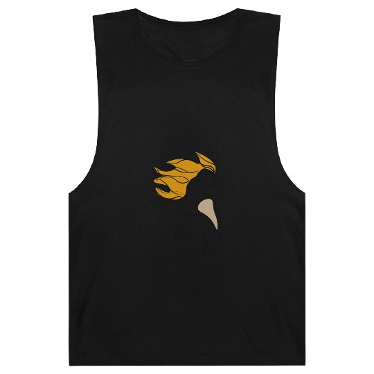 Girl Line Art Barnard Tanks