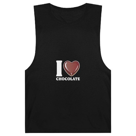 I Love Chocolate Barnard Tanks