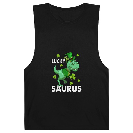 St Patrex Funny Irish T Rex Barnard Tanks