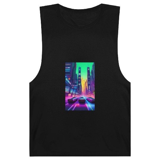 Future City Cyber Cyberpunk Scifi Design Barnard Tanks